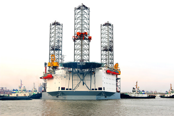 Offshore jackup rig