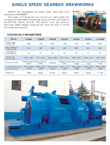 single_speed_gearbox_drawworks